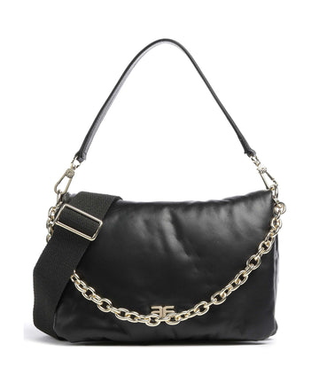 Abro Piuma_Lucido Puffer Borsa a spalla black/gold