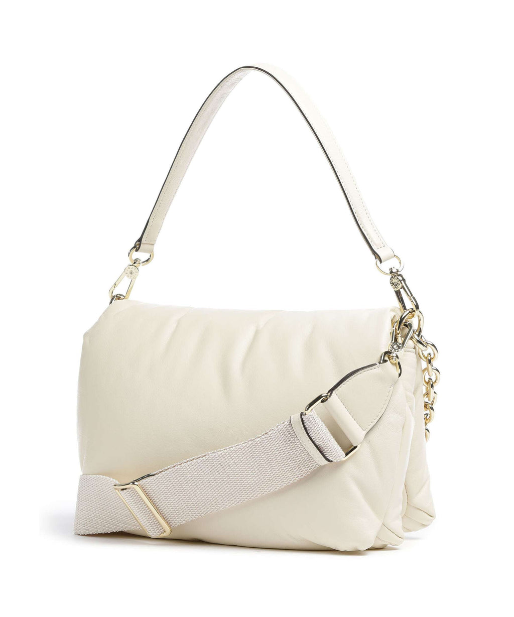 Abro Piuma Lucido Puffer Shoulder bag milk