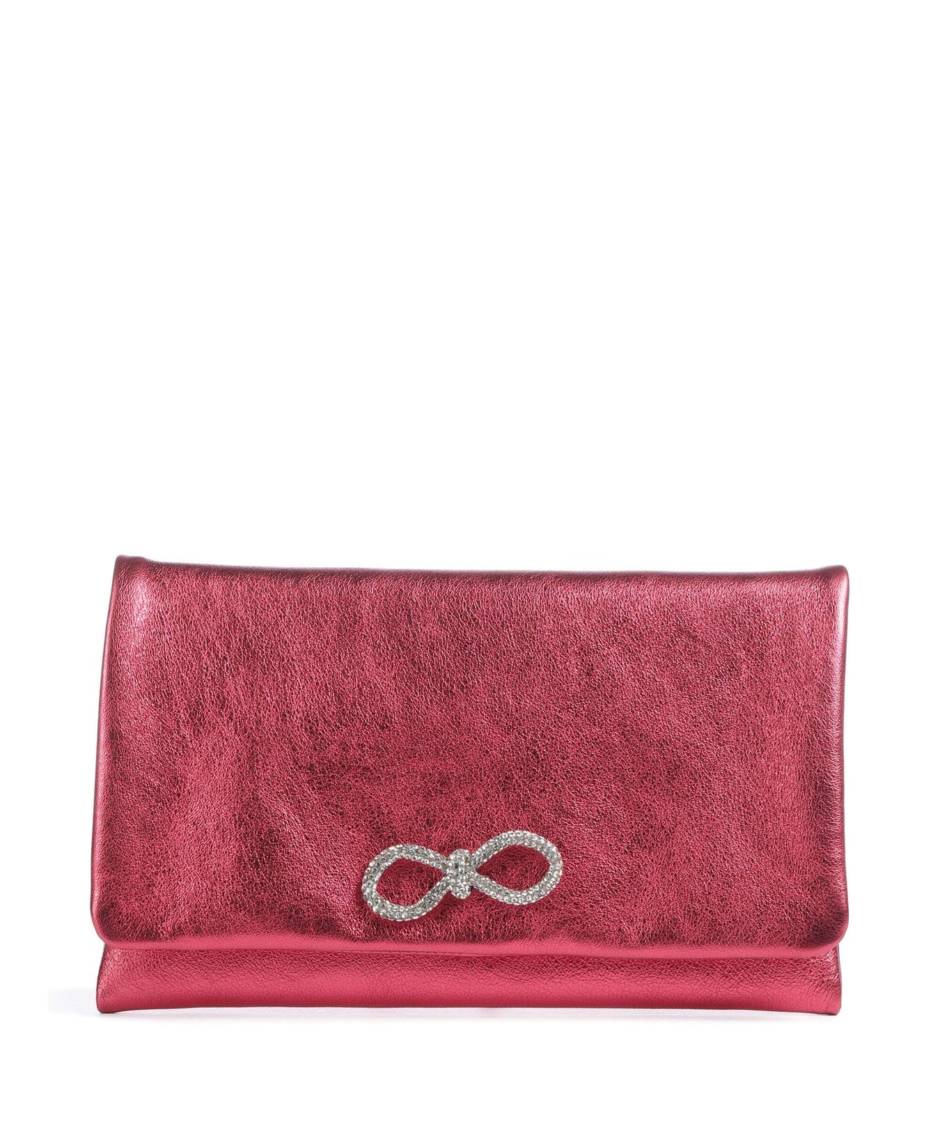 Abro Mimosa Clutch bag poppy red