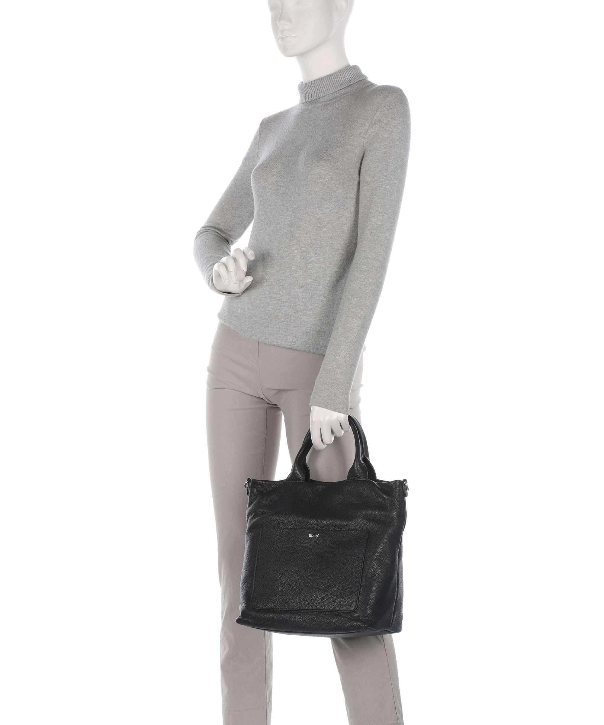 Abro Dalia Raquel Handbag black/nickel