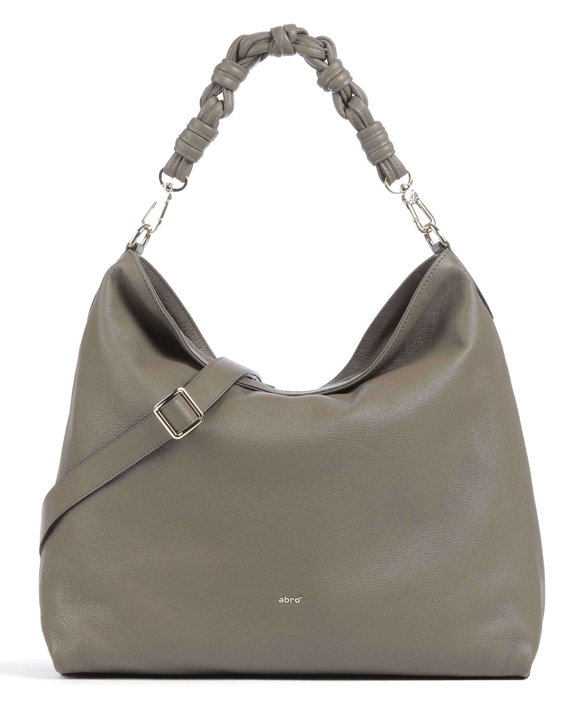 Abro Dalia Soley Hobo bag taupe