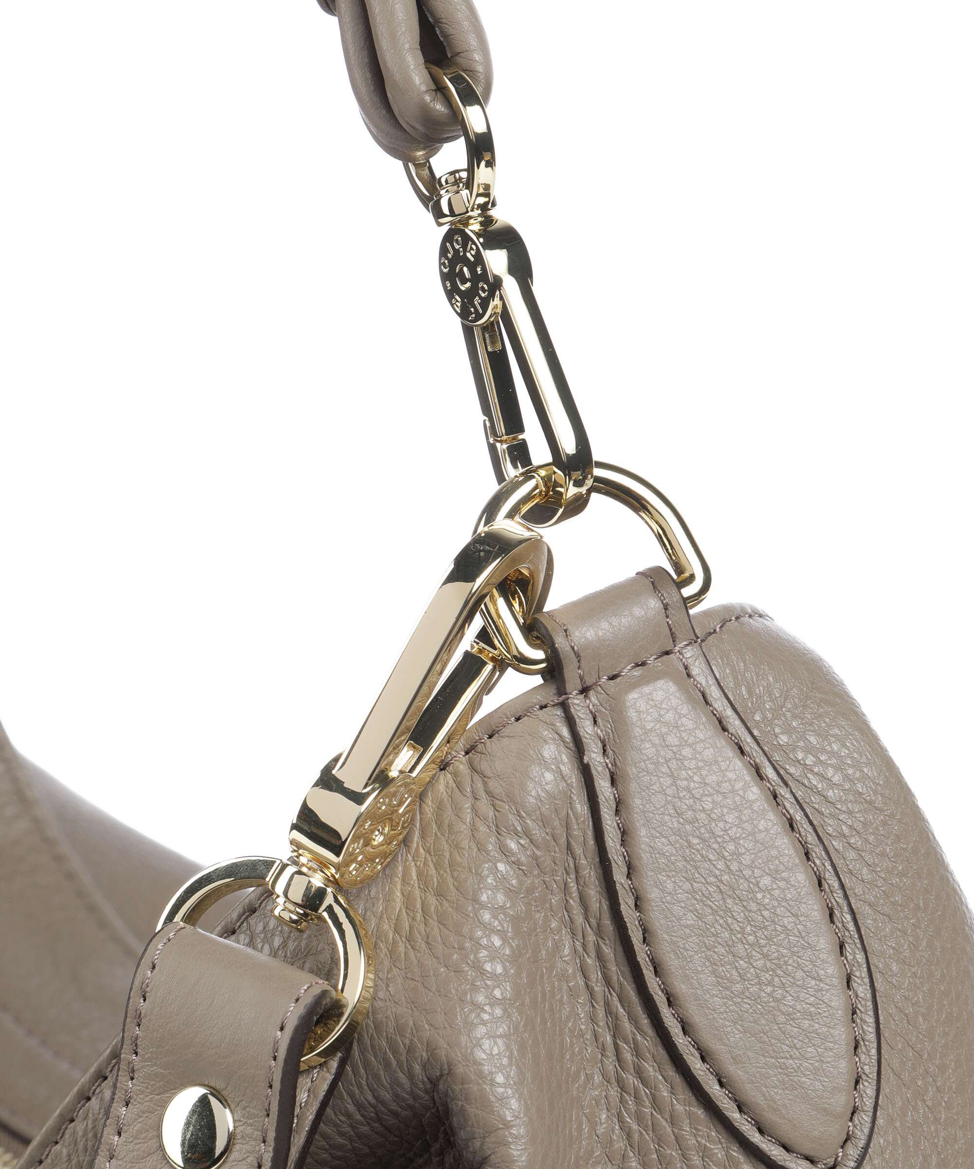 Abro Dalia Soley Hobo bag taupe