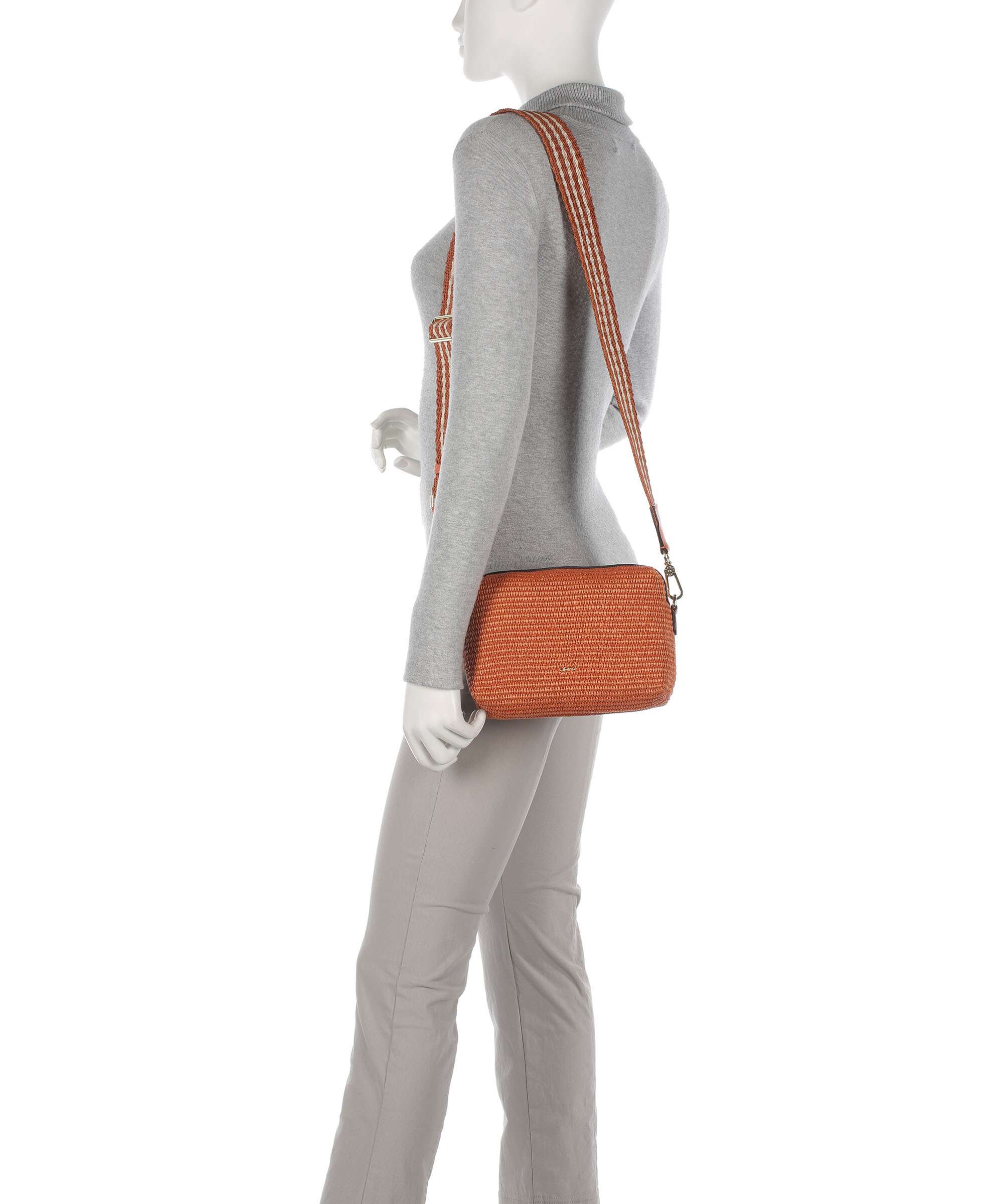 Abro Raffia Kaia Crossbody bag natural