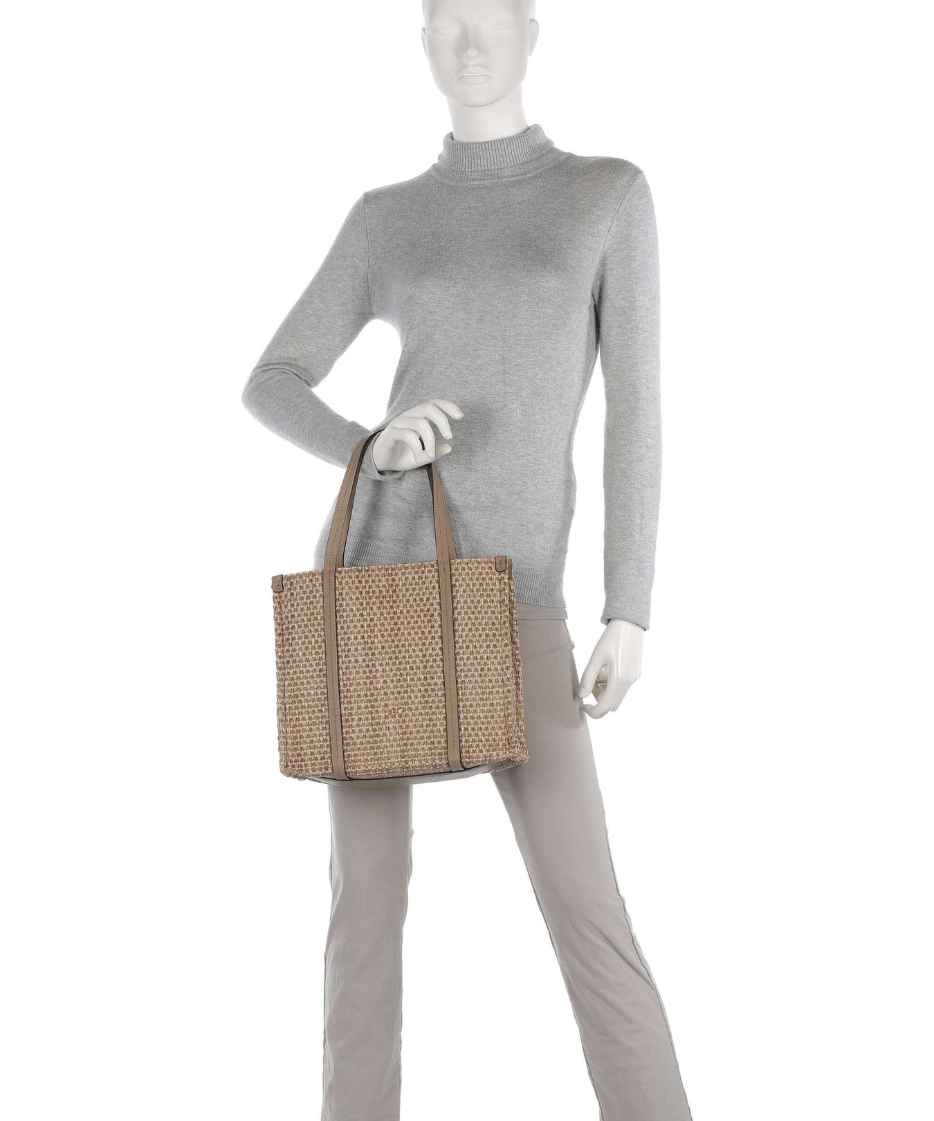 Abro Raffia Susanna Tote bag coconut