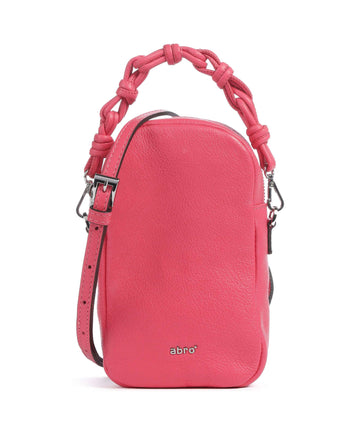 Abro Dalia Soley Borsetta porta cellulare poppy red