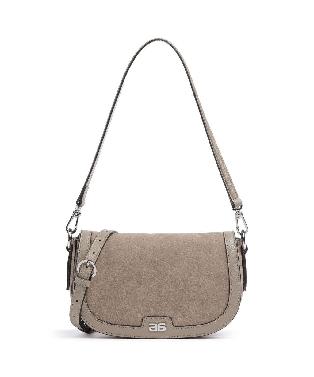 Abro Suede Rosalia Shoulder bag siena