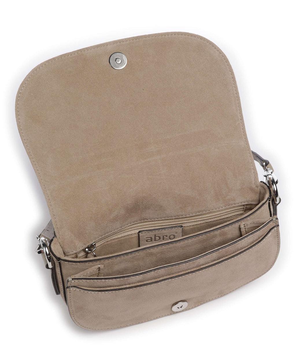 Abro Suede Rosalia Shoulder bag siena