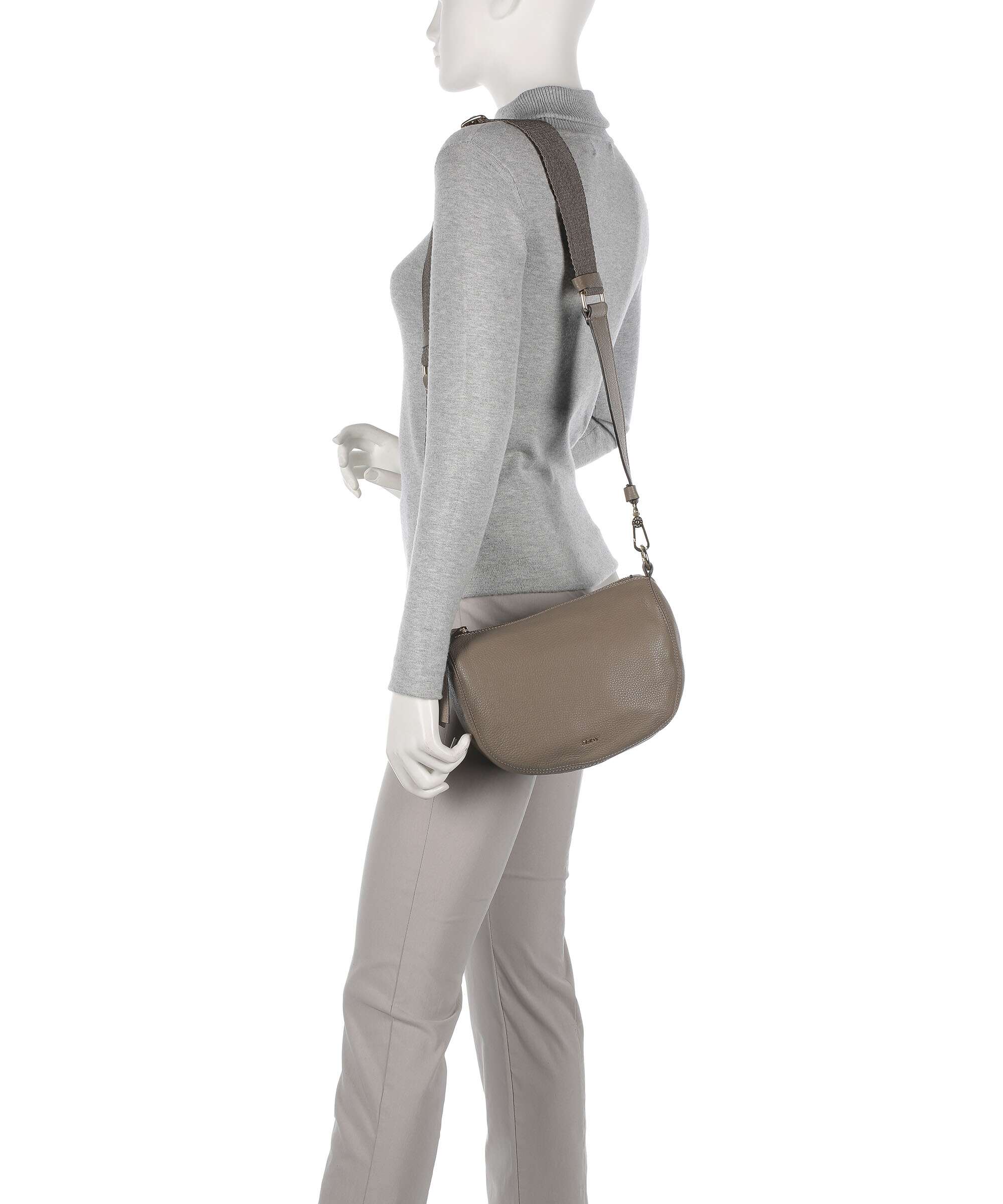 Abro Dalia Mina Crossbody bag taupe
