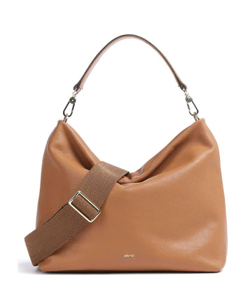 Abro Dalia Kaia Borsa hobo cuoio
