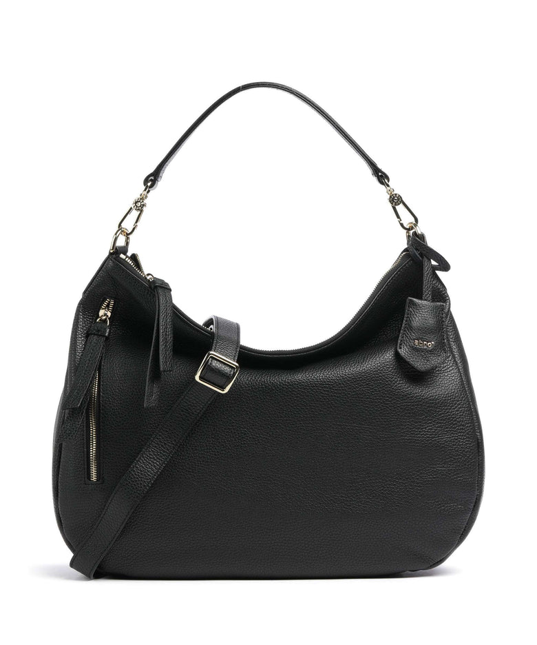 Abro Adria Juna Hobo bag black/gold