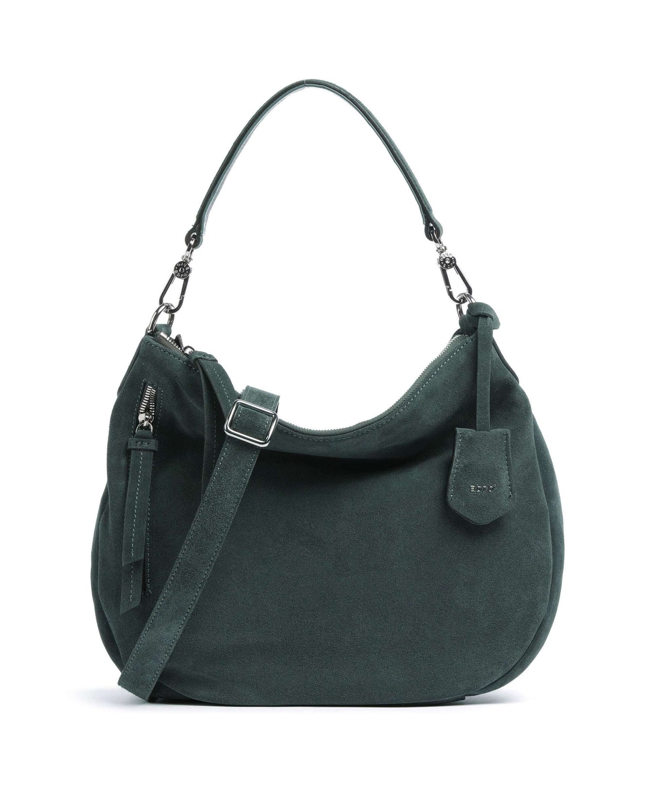 Abro Suede Juna Hobo bag sage