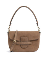 Abro Suede Camilla Borsa a spalla camel