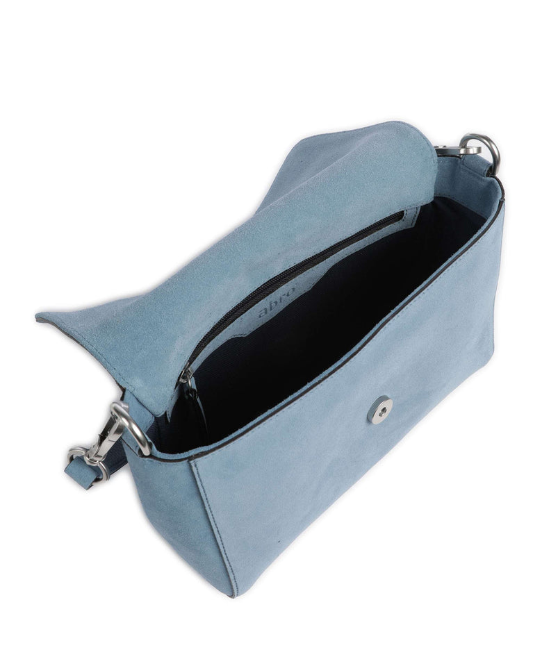 Abro Suede Temi Shoulder bag blue