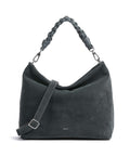 Abro Suede Soley Hobo bag sage