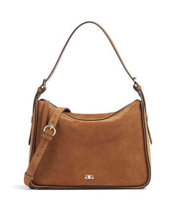 Abro Suede Best Friend Borsa hobo cuoio