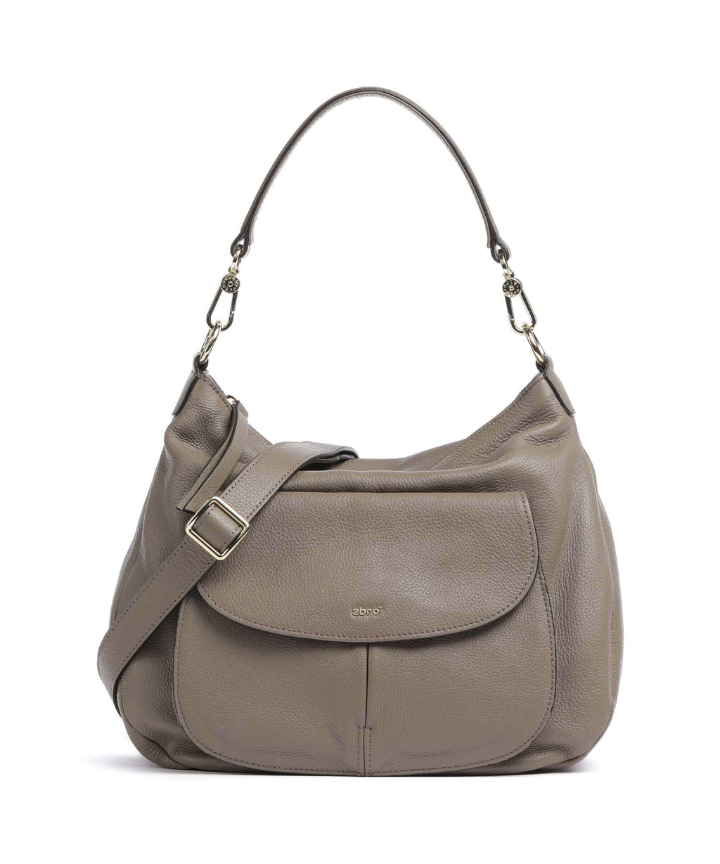 Abro Dalia Evelyn Hobo bag taupe
