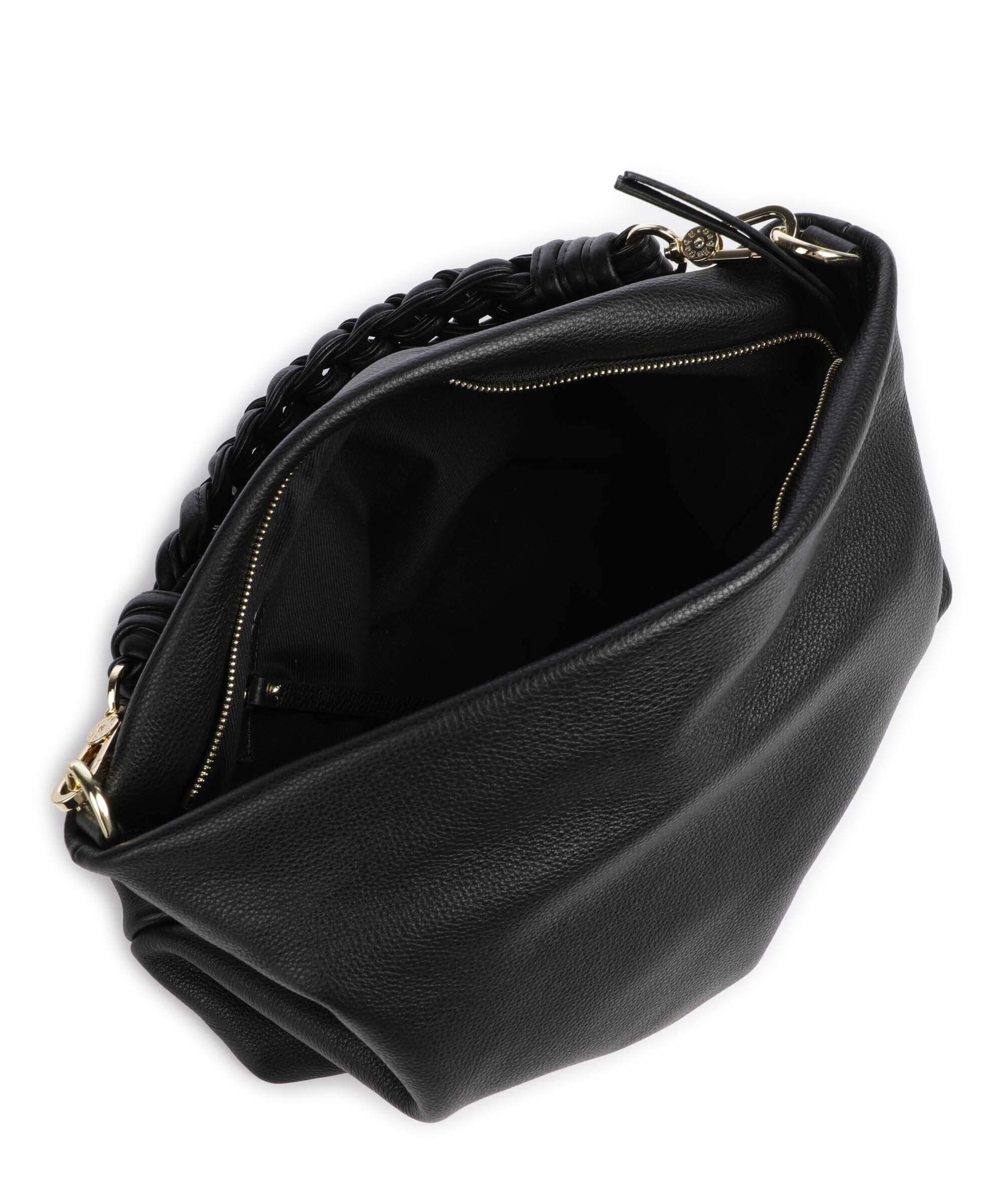 Abro Dalia Soley Hobo bag black/gold