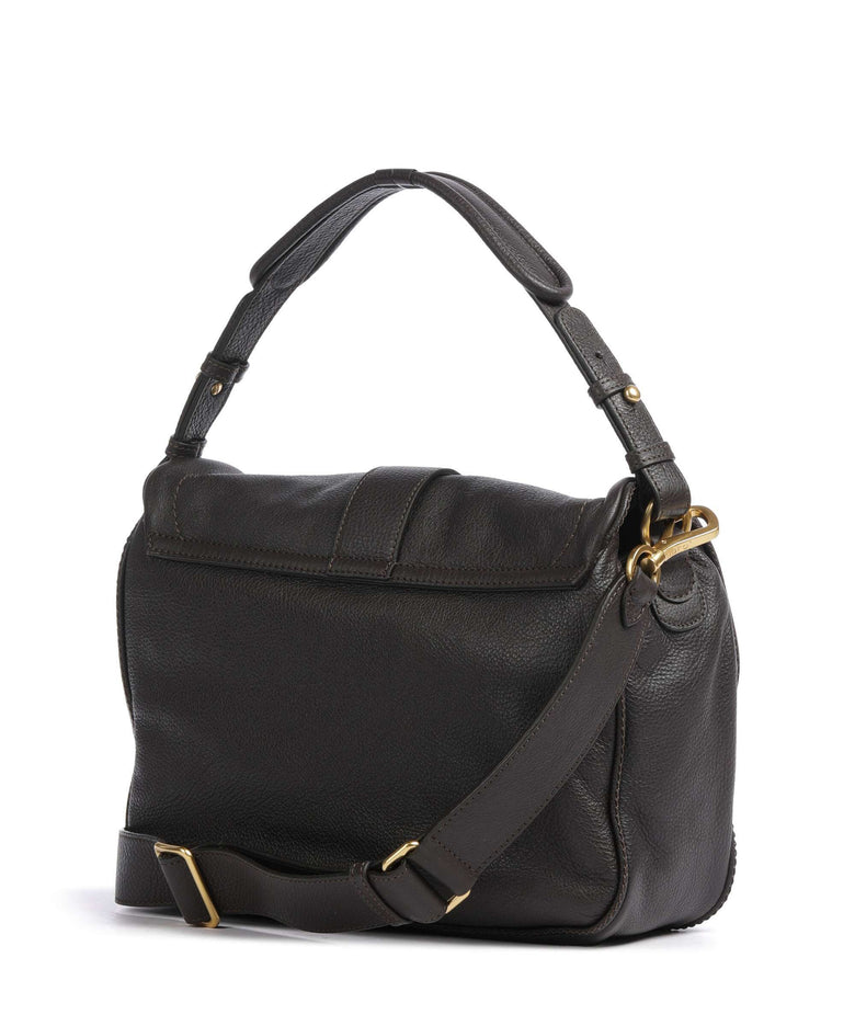 Abro Dalia Star Saddle Hobo bag brown