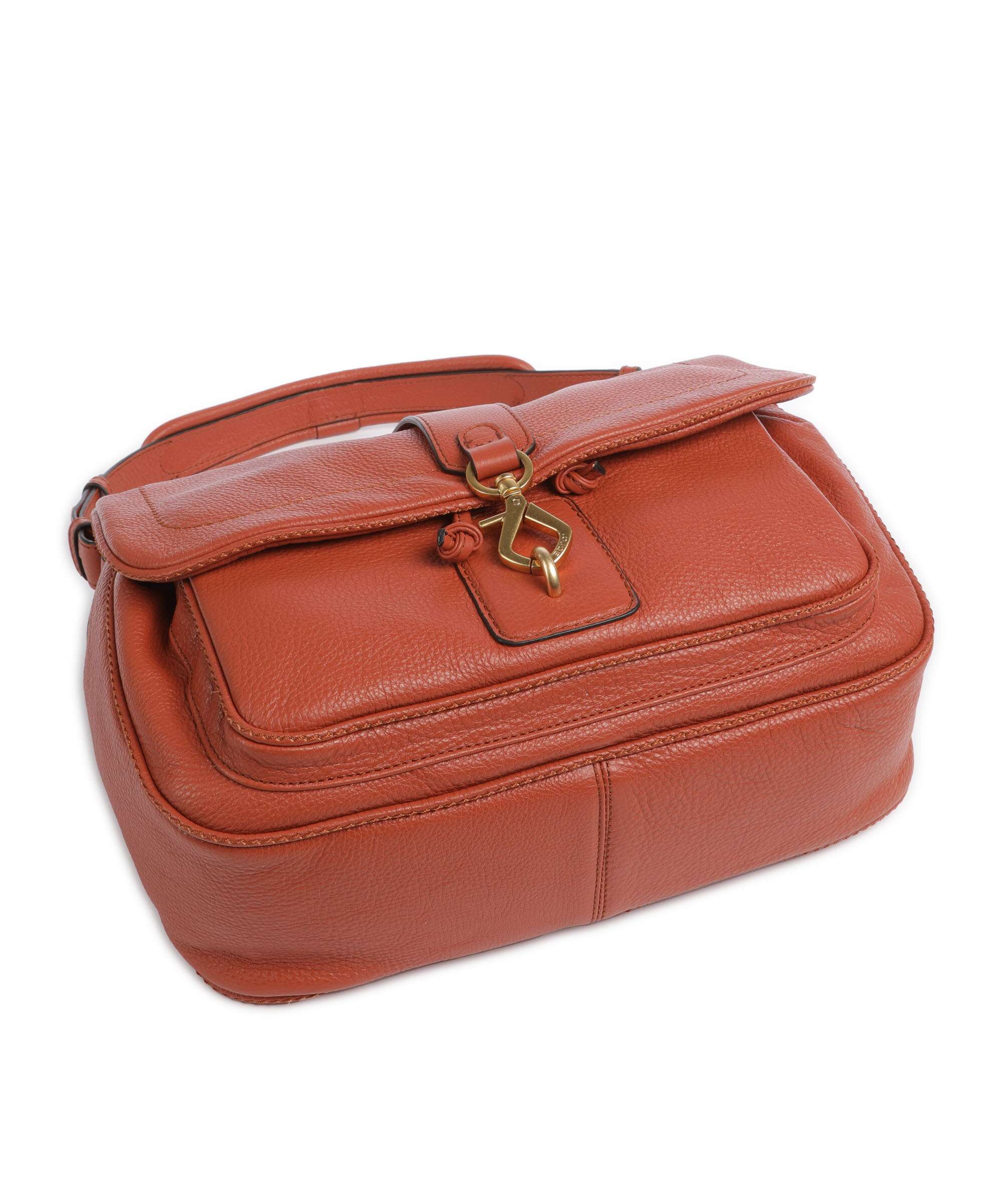 Abro Dalia Star Saddle Hobo bag orange