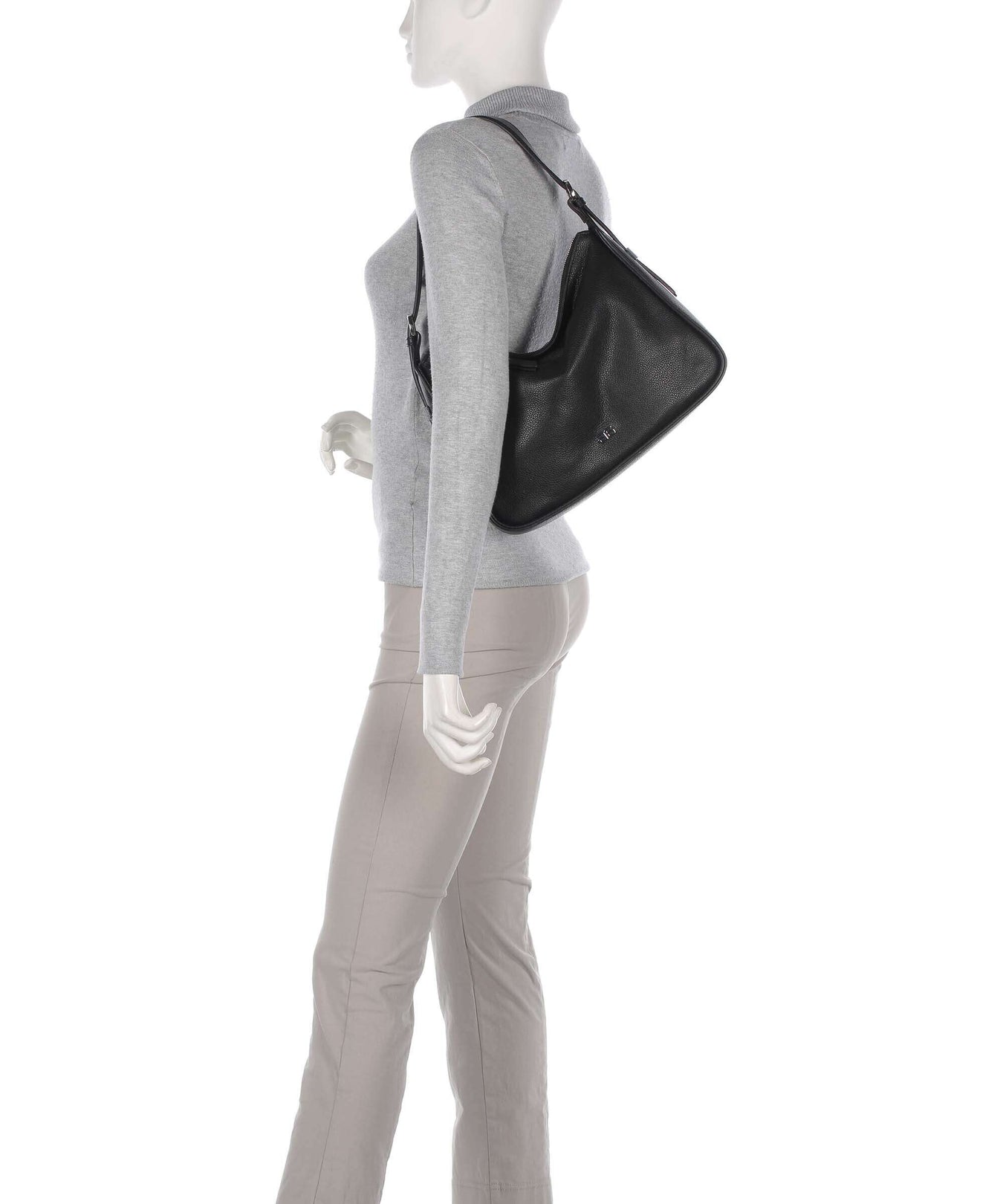 Abro Dalia Best Friend Hobo bag black/nickel