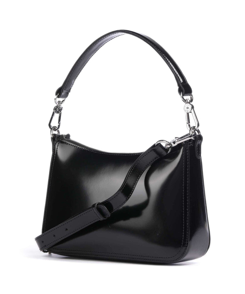 Abro Specchio Viola Shoulder bag black/nickel