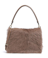 Abro Shearling Astor Borsa a spalla camel