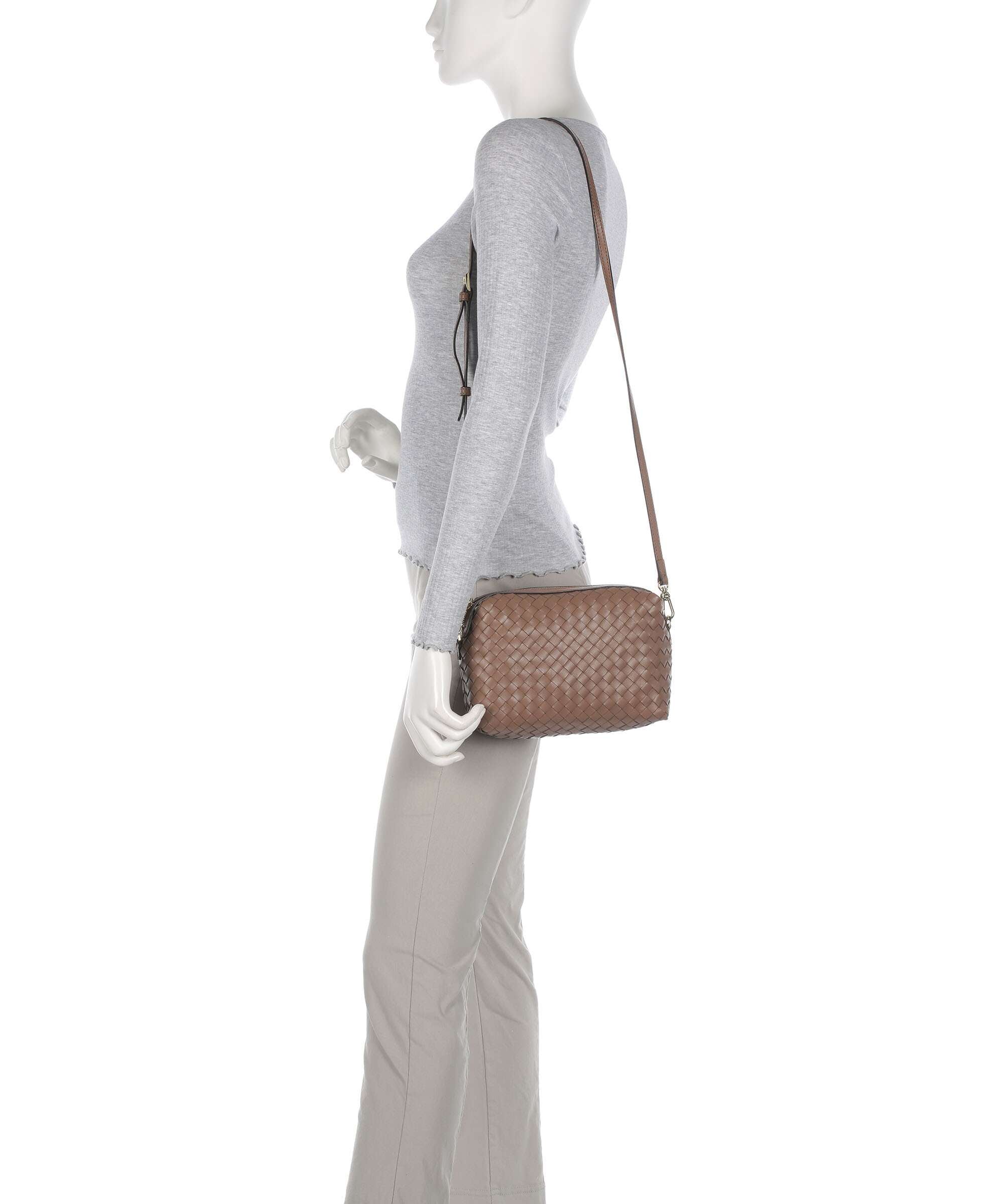 Abro Piuma Kaia Crossbody bag camel