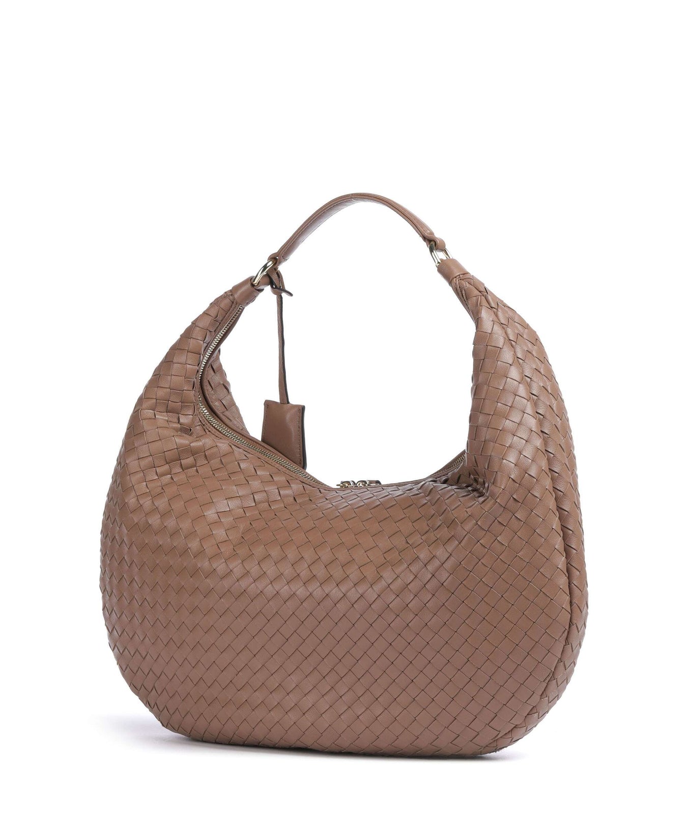 Abro Piuma Nana Hobo bag camel