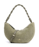 Abro Shearling Moon Borsa a spalla siena