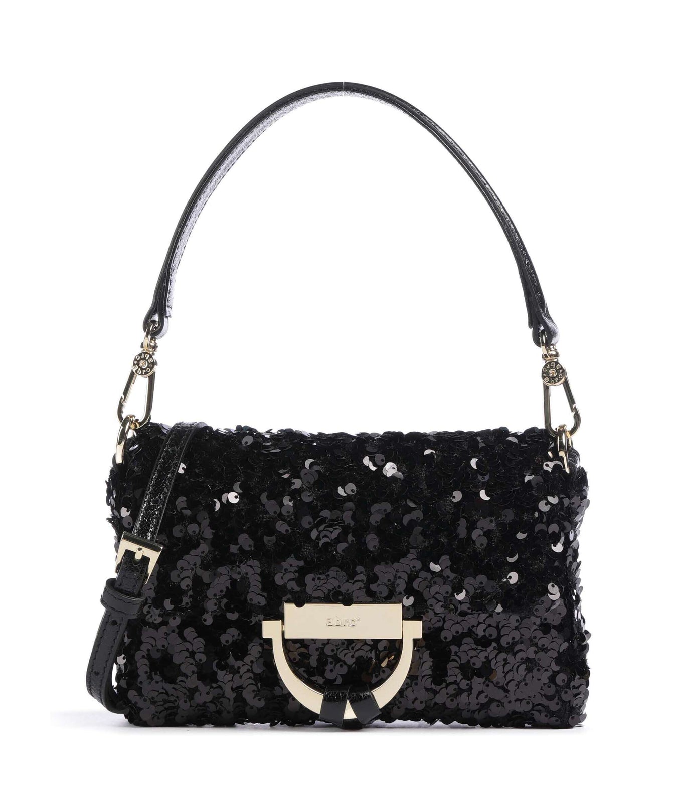 Abro Sequins Temi Shoulder bag black/gold