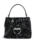 Abro Sequins Temi Handbag black/nickel