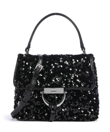 Abro Sequins Temi Borsa a mano black/nickel
