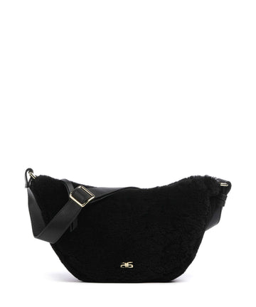 Abro Shearling By My Side Borsa a tracolla black/gold