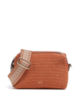 Abro Raffia Kaia Borsa a tracolla orange