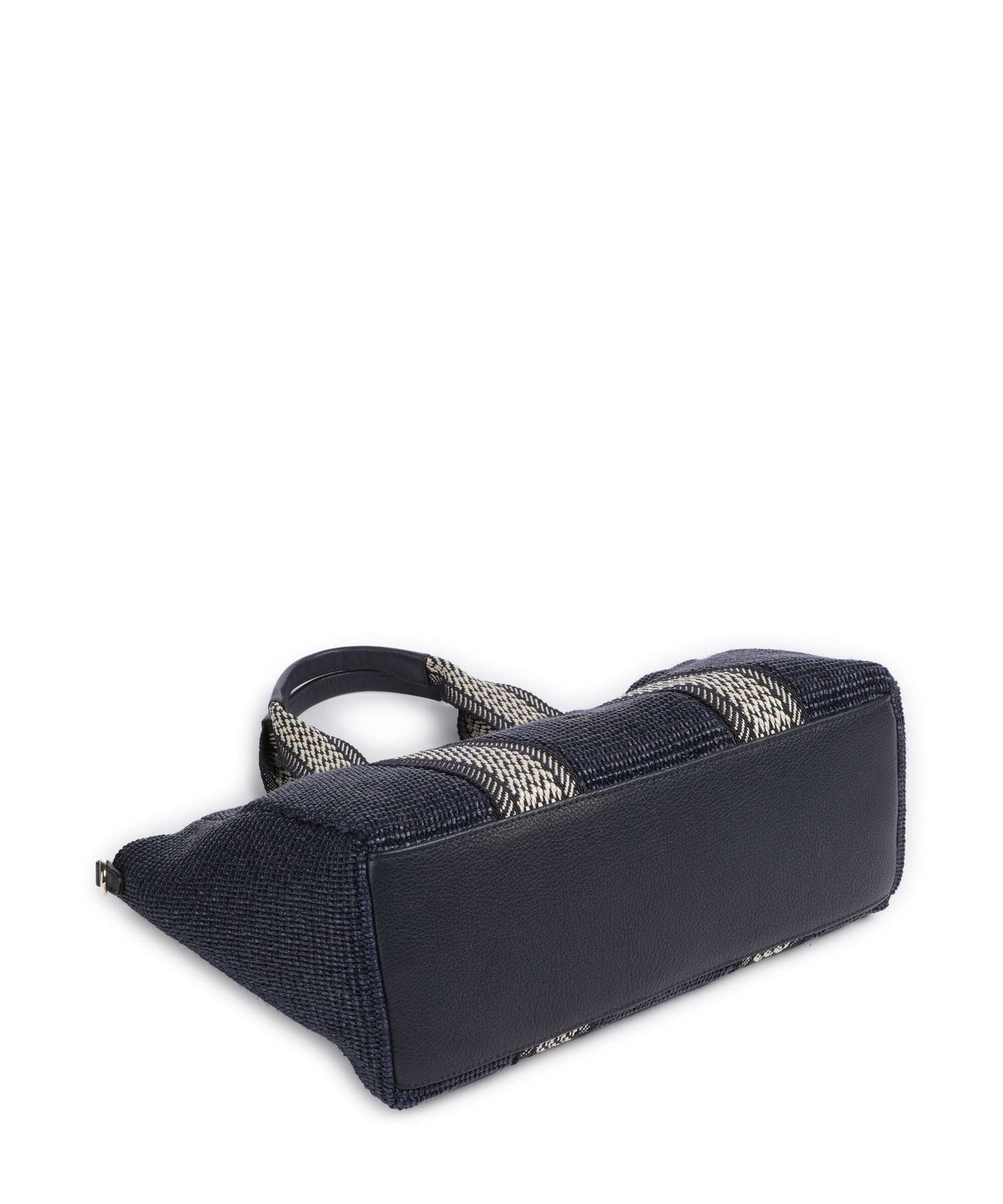 Abro Raffia Kaia Tote bag navy