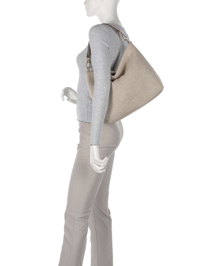 Abro Raffia Kaia Hobo bag sahara