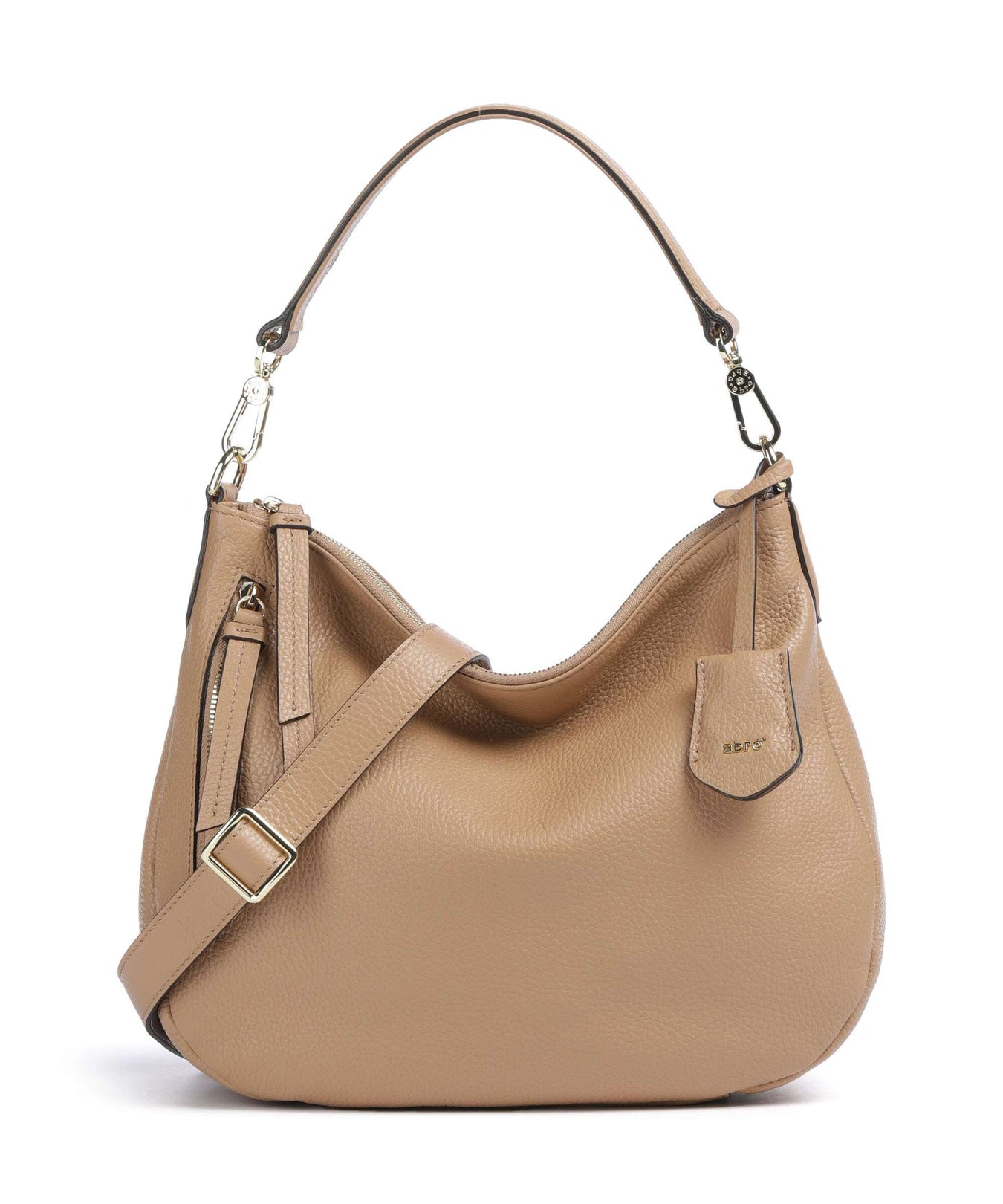 Abro Adria Juna Hobo bag natural