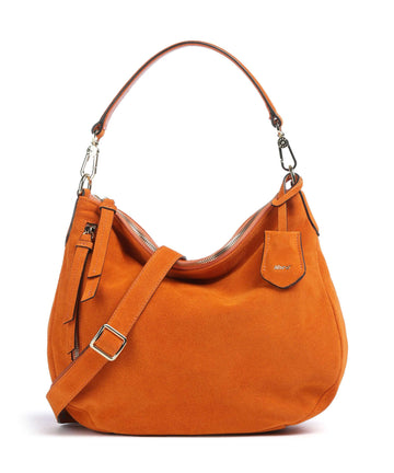 Abro Suede Juna Borsa hobo orange