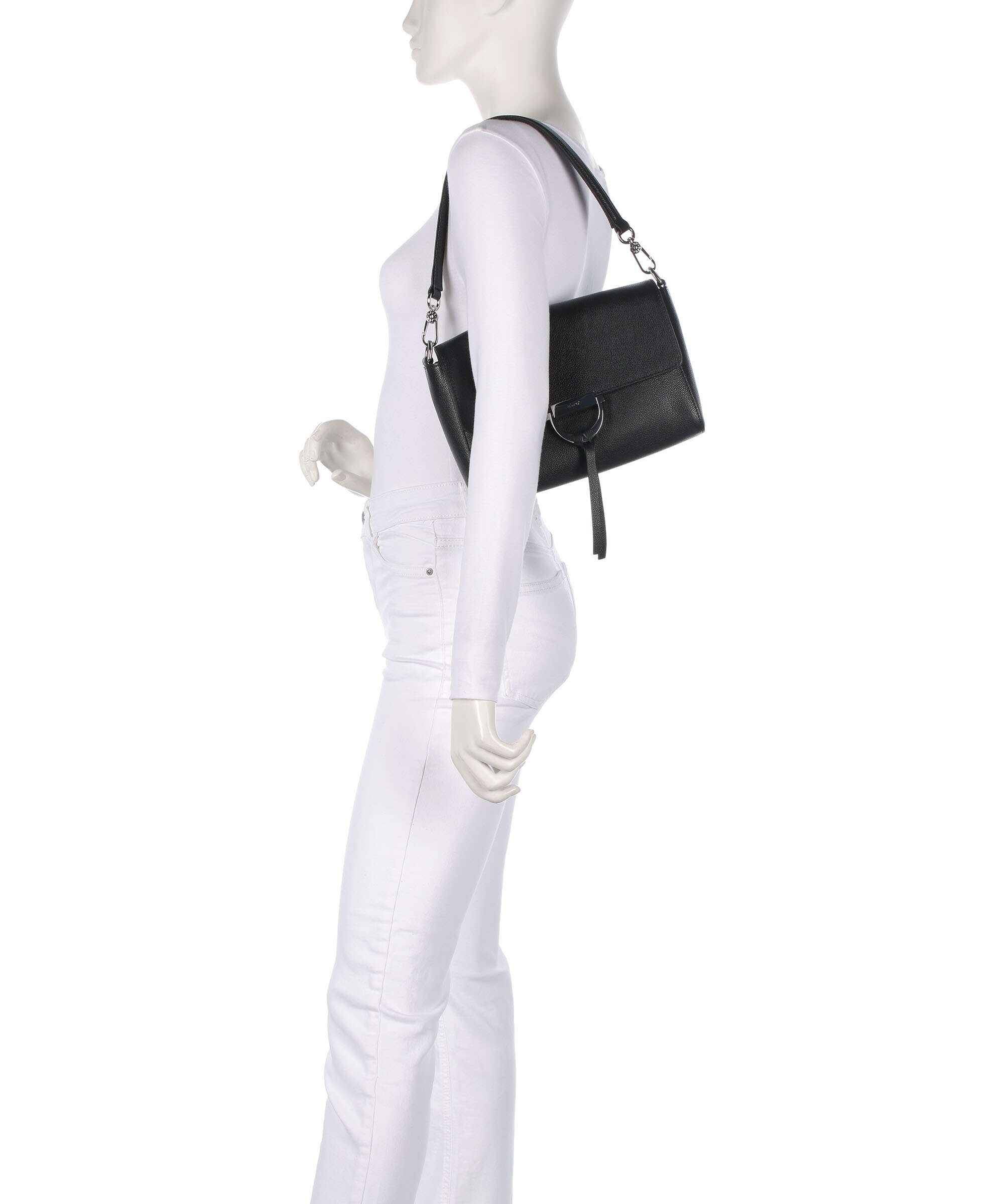 Abro Epson Temi Shoulder bag black/nickel