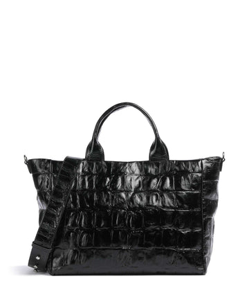 Abro Maxi Cocco Mia Borsa a mano black/nickel