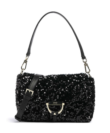 Abro Sequins Temi Borsa a spalla black/gold