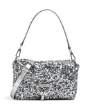 Abro Sequins Temi Borsa a spalla silver
