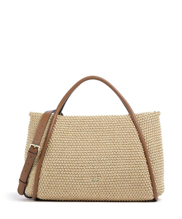 Abro Maglia Raffia Willow Borsa a mano natural