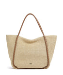 Abro Maglia Raffia Willow Tote bag natural