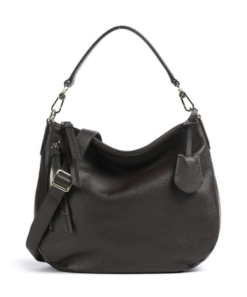 Abro Adria Juna Small Borsa hobo dark brown