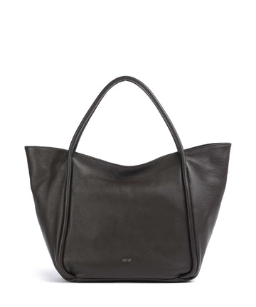 Abro Dalia Willow Borsa shopper dark brown