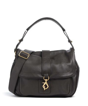 Abro Dalia Star Saddle Borsa hobo dark brown