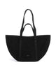 Abro Suede Cosmo Medium Borsa shopper black/nickel