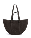 Abro Suede Cosmo Medium Borsa shopper dark brown