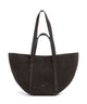 Abro Suede Cosmo Medium Borsa shopper dark brown